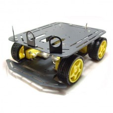 Baron - 4WD Chassis Mobile Platform Robot Car with Romeo and IR sensor