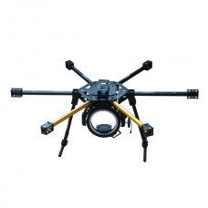 HY-800 FPV Glass Fiber 800mm Hexacopter Multicopter Frame Set with HY-120 Camera Gimbal Landing Skid