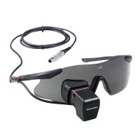 Transparent PirateEye HD FPV Video Glass Monocular Video Glasses Goggle for Framing and Data info Return