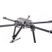SkyKnight X6-850 High-strength Carbon Fiber FPV Hexacopter Multicopter Frame Kit w/ Landing Skid