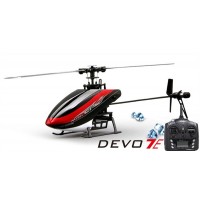 Walkera mini CP  With DEVO 7E Transmitter 6CH 3D 3-axis gyro helicopter RTF 2.4 GHz