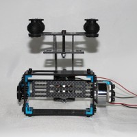 Two-Axis FPV Gopro Brushless Camera Gimbal Aerial Photography Carbon Fiber for Gopro 1/2/3 Camera