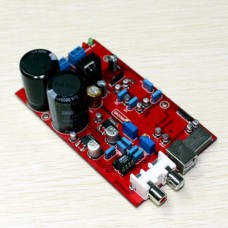 Hi-Fi Audio Decoder Preamp TE7022 + WM8741 + AD827 DAC USB 24BIT 96K Sound Card Decoder 