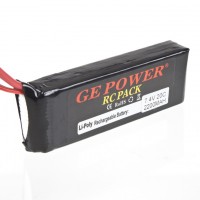 GE POWER 2200mAh 20C 7.4V Rechargeable Lithium Polymer Battery