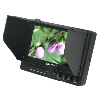 Lilliput 665GL-70NP/HO/Y 7" LCD Video DSLR Camera Field Monitor 1080p HDMI Input+Output