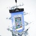 Waterproof 20M Dry Diving Pouch Cover Case Bag For iPhone 5 4 4S 4.5" Cellphone-Black