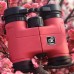 Pocket-size Portable HD Mini Telescope Noctovision Macrobinocular for Travelling Camping Hiking-Red