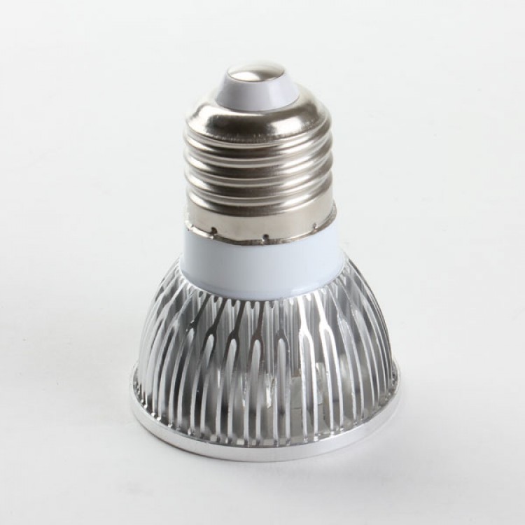 Aluminium Shell E27 6W LED Spot Light Bulbs Lamp Warm White LED Light ...