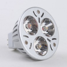 Mr16 3W LED Spot Light Bulbs Lamp Cool White LED Light AC/DC 12V 270lm 6000k 