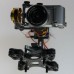 Cloud-Nex FPV Brushless Camera Gimbal Aerial Photography PTZ w/ 5012 Motors for DSLR Sony Nex Gimbal