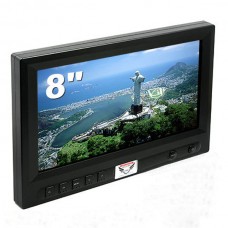 FPV-FEVER H8450TFT Color LCD Monitor 8-inch FPV Aerial Photography LCD Monitor for Ground Station