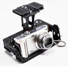X-CAM Carbon Fiber Camera Gimbal Mount PTZ CM140 Universal Version for GOPRO Sony NEX5 Camera