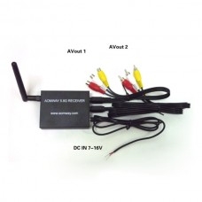 AOMWAY FPV 5.8G 500mw Receiver RX VTR 15CH Telemetry Fatshark ImmersionRC Compatible 
