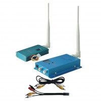 FOX-515H 1.5G 1500mW 12CH Wireless AV Tranmsitter&Receiver Audio Video Sender Telemetry Set