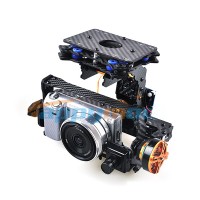 HMG588 Debug-Free FPV Brushless Gimbal Camera Mount  PTZ with Motor & Controller for SLR Sony NEX5 5N 5R