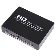 HDV-8A AV to HDMI + HDMI to HDMI for PS2 PS3 PSP WII XBOX360