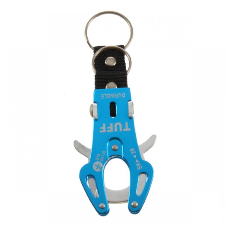 Metal Alloy Ornament Hung Mountaineering Buckle Clamper Key Ring ...