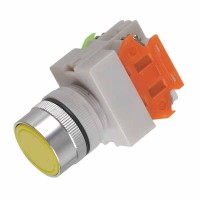 660V 10A PBCY090 Yellow Pushbutton Selector Push Button Switch
