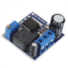 DC-DC 3.7V~34V Out Adjustable DC-DC Boost Circuit Module Inverter Booster Blue Board