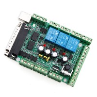  CNC MACH3 USB 6 Axis Interface Breakout Board Adapter For Stepper Motor Driver
