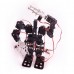 15DOF Biped Robotic Educational Robot Mount Kit +2pcs Aluminium Alloy Clamp Claw 