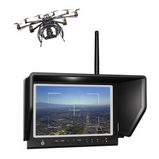 Lilliput 7" 664/W LED FPV Aerial Photography Monitor 5.8GHz Wireless Receiver for Canon MARK 5D II III