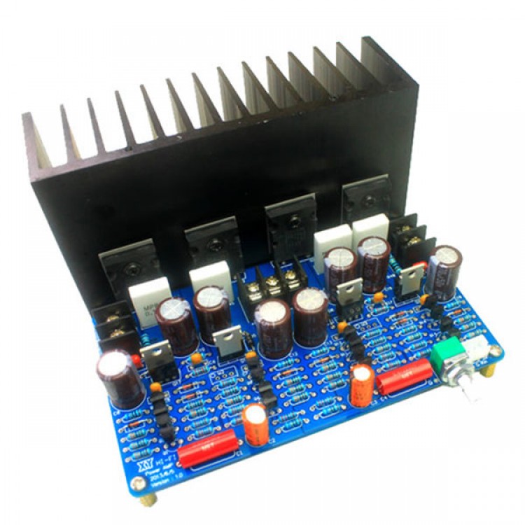 2SC5200 2SA1943 TIP41C TIP42C HIFI AMP 100Wx2 Amplifier Assembled Board