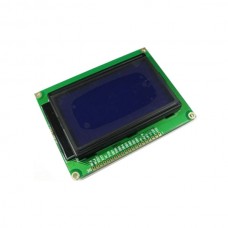 Graphic Matrix Blue LCD Module Display LCM 12864 Compatible with ST7920 Controller