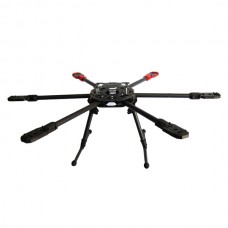 SAGA FA800 800mm Carbon Fiber Folding Hexacopter Multicopter Frame & Landing Gear- Similar