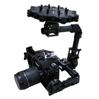3 Axis Carbon Fiber Brushless Gimbal DSLR Camera Mount PTZ w/ Motors for FPV Photography