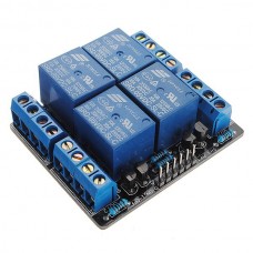 5V 4-Channel Relay Module Switch Board For Arduino PIC ARM AVR DSP PLC