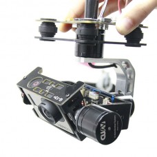 CUAV Gopro 1/2/3 Universal FPV 3-axis Brushless Gimbal Camera Mount PTZ w/Motor & Gimbal Controller Aerial Photography 