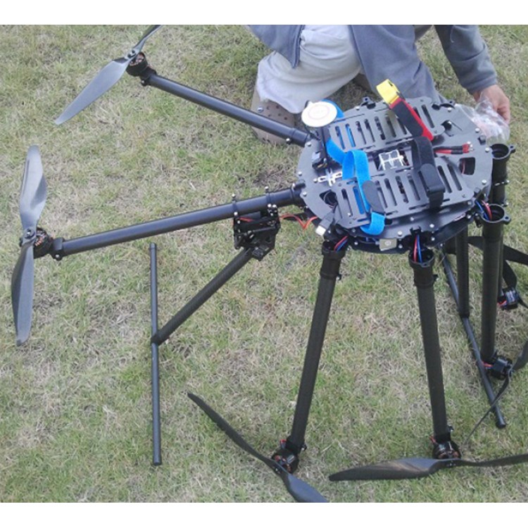 FPV 10kg Loading RTF Octocopter Combo w/ Retractable Landing SKid ...