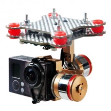 HMG188 Brushless Camera Mount Gimbal for Gopro Hero 3/3+ Suptig FPV Aerial Photography DJI Phantom Compatible