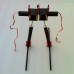Universal Electronic Retractable Landing Skid Gear for 20mm 22mm 25mm Hexacopter & Octacopter