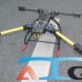 ATG H4 650mm Alien FPV Folding Aircraft Quadcopter Frame + 180mm Tall Landing Skid Gear