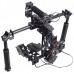 FPV Handle Carbon Fiber 3-Axis Brushless Gimbal Camera Mount Stabilizer Assembled Full Set 