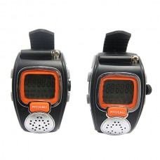 2pcs/Pair Watch Walkie Talkie Free talkie RD-008 22CH 462MHz 0.5W Date Display Time Display Wrist Watch Alarm Clock Kids TOY