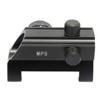 MP5 Type Red Dot Reflex Sight Rifle Scope with Built-in Claw Mount