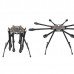 X-CAM Kongcopter FO1000 Folding Hexacopter Frame Kit 25mm Tube Aircraft w/ Landing Skid