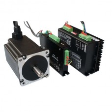 Servo System 86 Two Phases Stepper Motor Stepping Motor Driver Closed Loop Controlling Combo 5A 8.5N/m High Speed