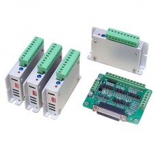 2-Phases Stepper Motor Driver + Breakout Board for MACH3 CNC Engraving Machine