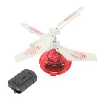New Hovering Helicopter Floating Toys Flashing LEDs Auto-induction 2CH RC Infrared LED Remote Control UFO Helicopter Red