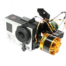 Dragonfly 1 S360 Slip Ring Customized Version  3 Axis Brushless Gimbal (Send Voltage Module and Damping Ball)
