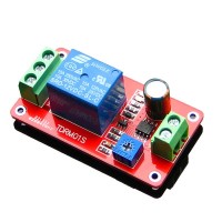 2PCS KLR 1 Channel Relay Module Delay Relay Module Pull Switch on The Power-on Delay Robotics Smart Car Accessories 5/12V Power