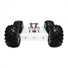 4WD Aluminum Mobile Robot Platform Car chassis Robot Chassis Robot Vehicles Heavy Duty