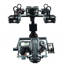 3 Axis Brushless Gimbal Russian Legal Copy 360 Degree Infinite Motion for MI-5D2\GH3\GH4 without Axlemos