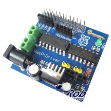 RaspiRobot Board Raspberry Pi DC Motor Driver Board 7-12V Dual Bidirectional Motor Control