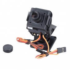 CCD HD Portable Mini Camera for Wireless Telemetry FPV photography (Including Camera Servo Gimbal)