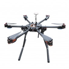 Retractable Electronic Landing Gear 25mm Tube Fixture with Controlling Board for Tarot Hexa Octa Multicopter 
